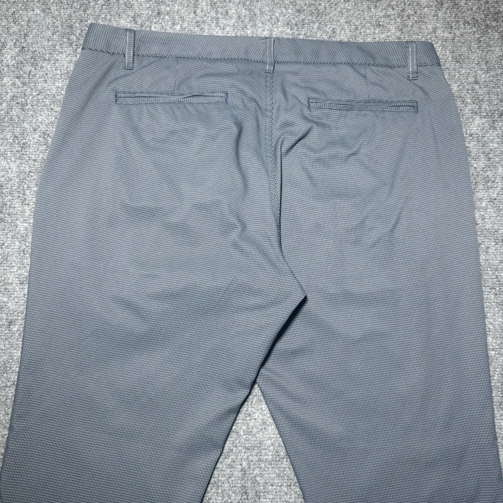Bonobos Maide Golf Pants Men 38x31.5 Houndstooth Performance Chino Slim Straight